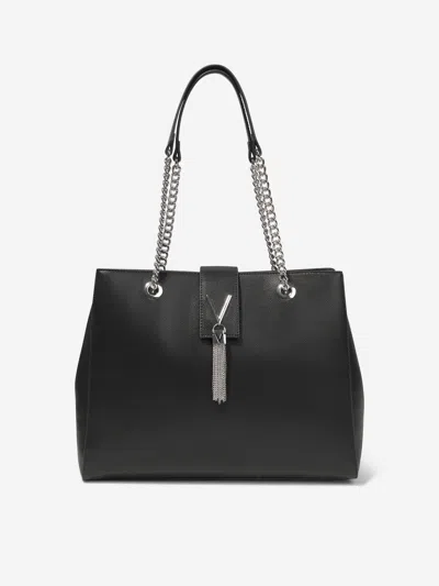 Valentino Garavani Kids' Valentino Girls Divina Shopping Bag In Black