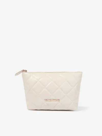 Valentino Garavani Kids' Valentino Girls Ocarina Soft Cosmetic Case In Beige