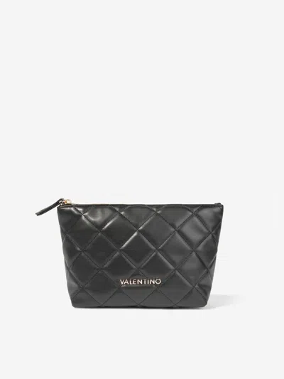 Valentino Garavani Kids' Valentino Girls Ocarina Soft Cosmetic Case In Black