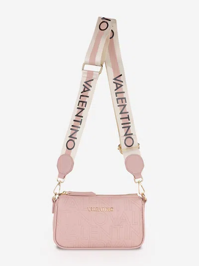 Valentino Garavani Girls Pansy Crossbody Bag In Pink