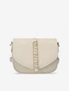 Valentino Girls Zeno Flap Bag In Ivory