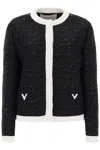 VALENTINO GLAZE TWEED JACKET IN MIXED COLOURS FOR WOMEN