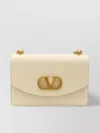 Valentino Womens Vain Small Chain-strap Leather Shoulder Bag Butter White