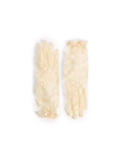 VALENTINO GARAVANI GLOVES WITH RUFFLES