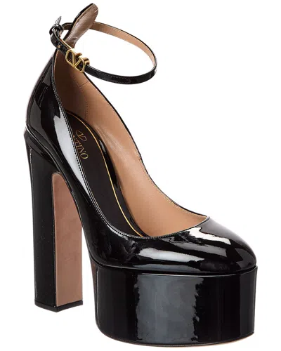Valentino Garavani Valentino Go 155 Patent Platform Pump In Black