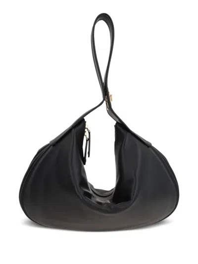 Valentino Garavani Go Small Hobo Bag In Black