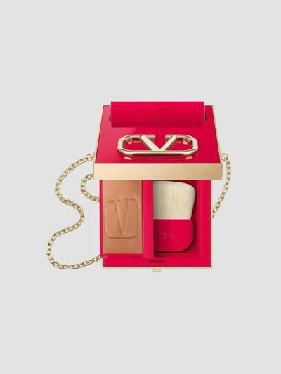 Valentino Go-clutch Refillable Compact Powder In 04 Medium Deep