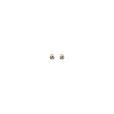 Valentino Garavani Ovalette Earrings In Gold