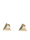 Valentino Gold Crystal Je Les Earrings In Gold