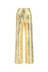 VALENTINO GOLD LACE PANT
