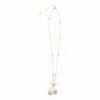 Valentino Cherrifyc Metal Necklace With Swarovski Crystals In Gold