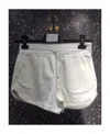 Valentino Gold Standard Shorts In Gray