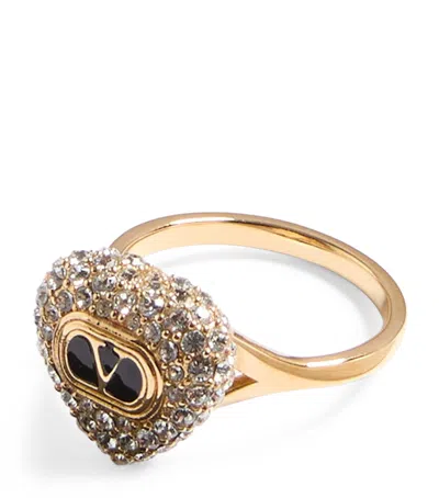 Valentino Garavani Gold-tone Heart Ring