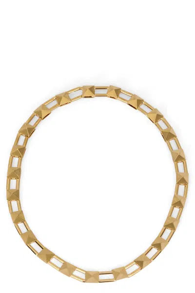 Valentino Garavani Gold-tone Metal Necklace