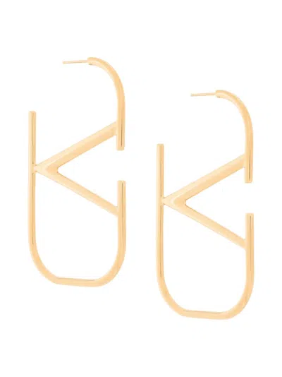 Valentino Garavani Gold-tone Vlogo Signature Earrings