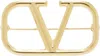 Valentino Signature V-logo Brooch In Cs4 Oro 18