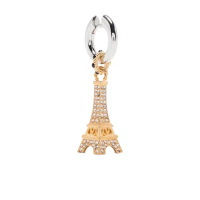 Valentino Garavani Gold  White Earrings