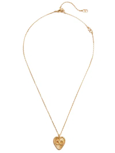 VALENTINO GARAVANI GOLDEN FIL PERDU NECKLACE