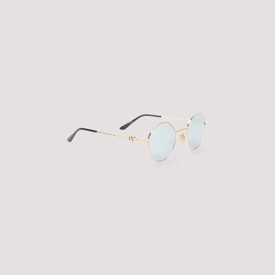 Valentino Golden Round Sunglasses