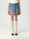 Valentino Garavani Embroidered Hem Mini Skirt