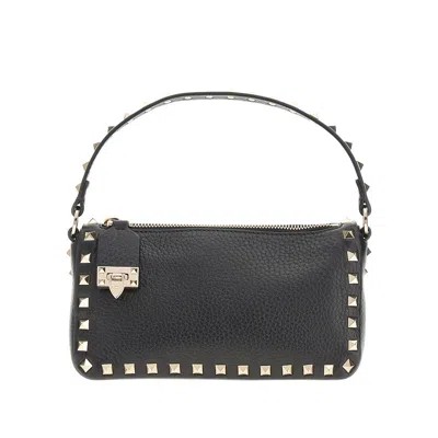 VALENTINO GARAVANI GRAINED LEATHER 'ROCKSTUD' SMALL BAG