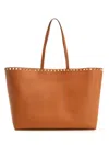 VALENTINO GARAVANI GRAINED LEATHER TOTE BAG