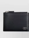 Valentino Grained Leather Wallets Textured Finish