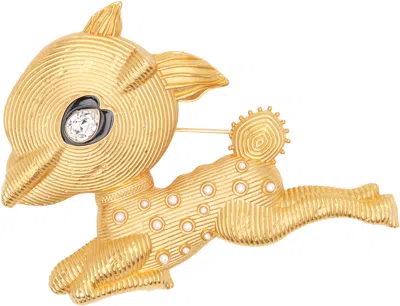 Valentino Garavani Graphic Brooch