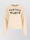 Valentino Graphic Print Cotton Sweatshirt With Raglan Sleeves In Neutral