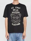 Valentino Garavani T-shirt With Le Chat De La Maison Print