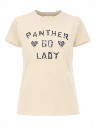 Valentino Graphic-lettering T-shirt In Neutral