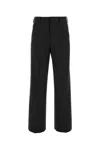 Valentino Graphite Wool Pant In Black