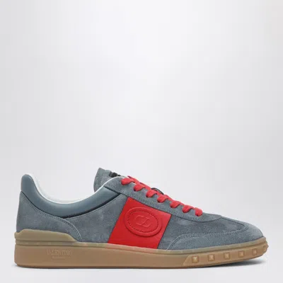 VALENTINO GARAVANI VALENTINO GARAVANI GRAY/RED UPVILLAGE SNEAKER