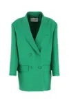 Valentino Oversized Double-breasted Wool And Silk-blend Crepe Blazer