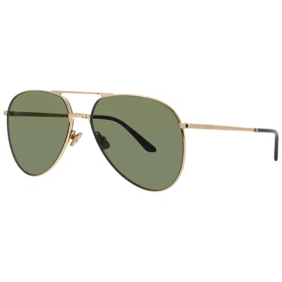 Valentino Green Pilot Unisex Sunglasses Vls-172 A 60