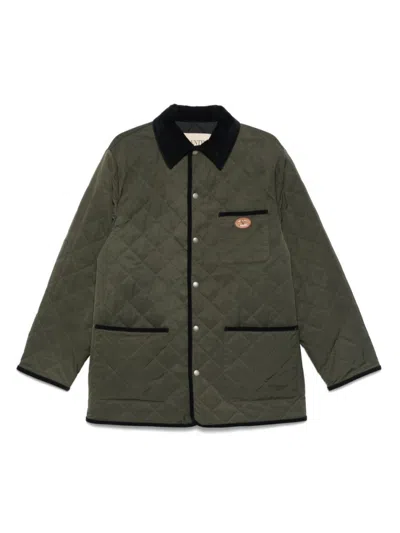 VALENTINO GREEN VLOGO SIGNATURE CABAN JACKET