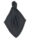 Valentino Toile Iconographe Scarves, Foulards Gray In Grey