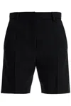 Valentino Grisaille Bermuda Shorts In Black