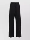 Valentino Tailored Trousers With Back Pockets And Front Pleats