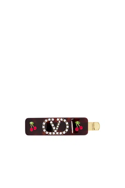 Valentino Garavani Hair Clip In Multi