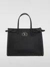 Valentino Antibes Tote Bag In Black