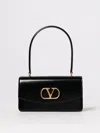 Valentino Vain Bag With Handle In Leather In Black