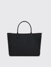 Valentino Leather Tote Bag In Black