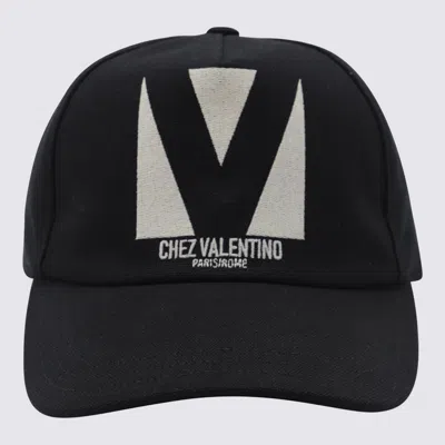VALENTINO GARAVANI HATS BLACKS AND GREYS