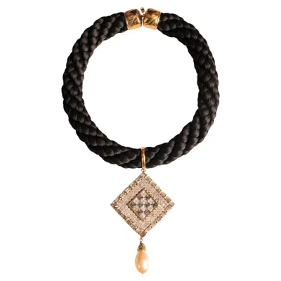 Pre-owned Valentino Garavani Valentino Haute Couture Necklace By , Winter 1983 In Multiple