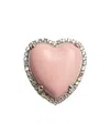 Valentino Coeur Hyperbole Brooch In Yellow
