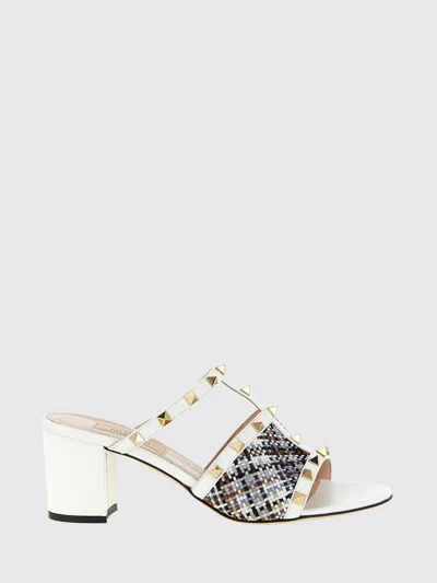 Valentino Garavani Heeled Sandal Woman  In White