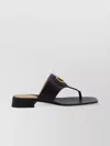 Valentino Vlogo Signature Leather Sandal