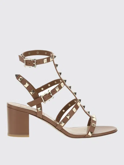 Valentino Garavani Heeled Sandals  Woman Colour Brown