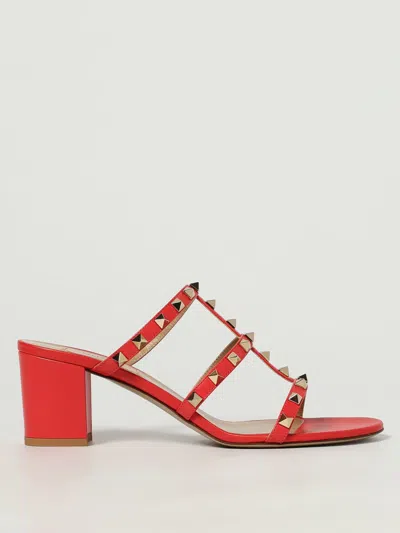 Valentino Garavani Heeled Sandals  Woman Color Orange